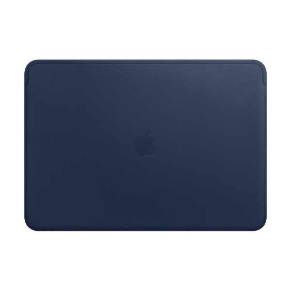 SALE品質保証<<新品未使用>>MacBook Pro用レザースリーブ　ミッドナイトブルー ノートPC