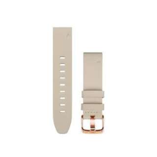 QuickFitoh 20mm Beige/RGold Leather 010-12739-68_1