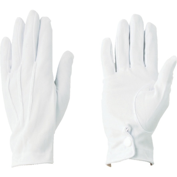 手袋 礼装用手袋(ナイロンダブル)ホック付 ナイロン手袋 10双組 545 (L) - 5