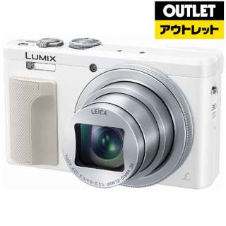 [奥特莱斯商品] 小型的数码照相机LUMIX(rumikkusu)DMC-TZ85(白)[展览品]