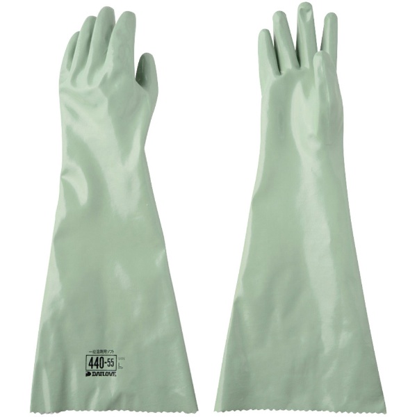 輸入 高級 ＤＡＩＬＯＶＥ 耐溶剤用手袋 Ｌ ダイローブ４４０−５５