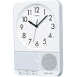 新品■送料無料■ 設備時計 オフィス時計 録音機能付ベルタイマー セール特別価格 クールホワイト TDW73 メロディーウィーク