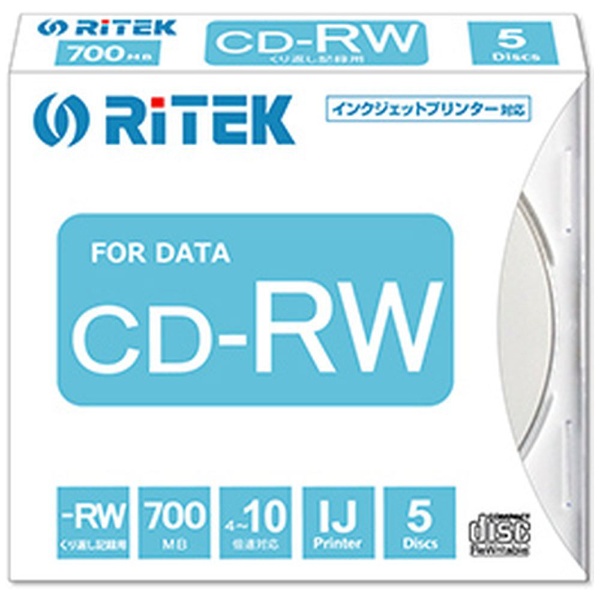 CD-RW700.PW5P A f[^pCD-RW [5 /700MB /CNWFbgv^[Ή]