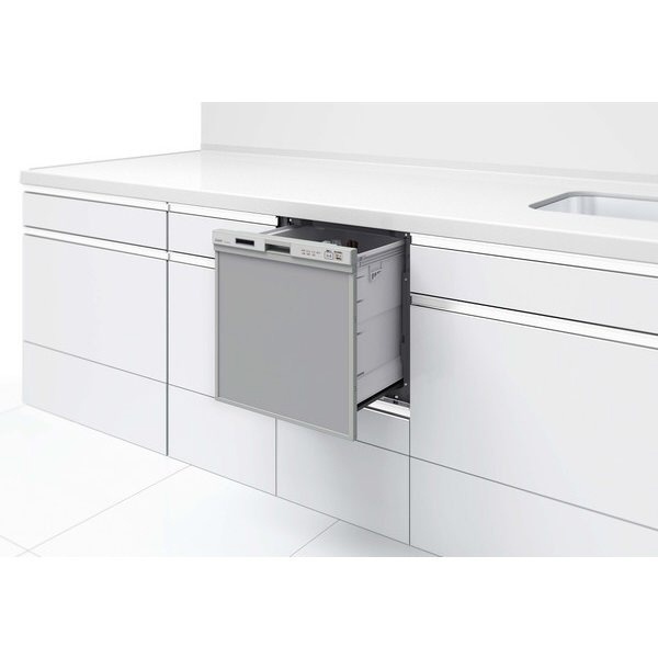 MITSUBISHI EW-45RD1SU ビルトイン食器洗い乾燥機 (深型・ドアパネル型・幅45cm・約6人用) - 3