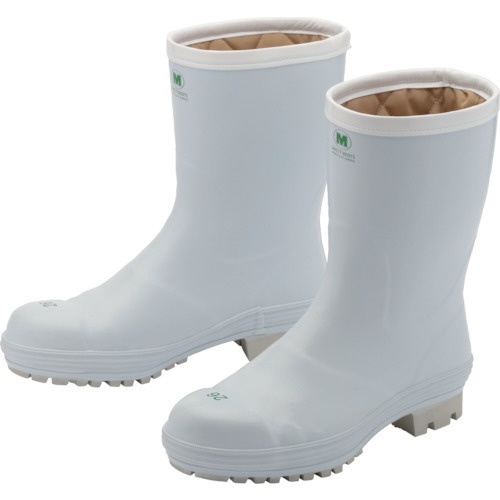 ミドリ安全 氷上で滑りにくい防寒安全長靴 ＦＢＨ０１ ホワイト ２５．０ｃｍ ミドリ安全｜MIDORI ANZEN 通販