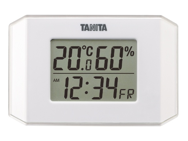 TT-574 温湿度計 デジタル ホワイト 定番キャンバス 無料
