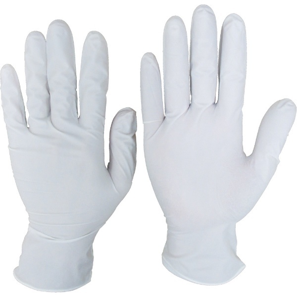 宇都宮製作 シンガーラテックス手袋 天然ゴム極薄手袋 ロングタイプ Lサイズ 10枚入 - 4