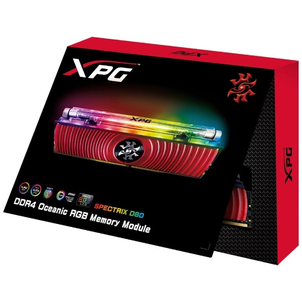 増設メモリ　XPG SPECTRIX D80 16GB 8GB×2枚組 AX4U320038G16-DR80 [DIMM DDR4 /8GB /2枚]