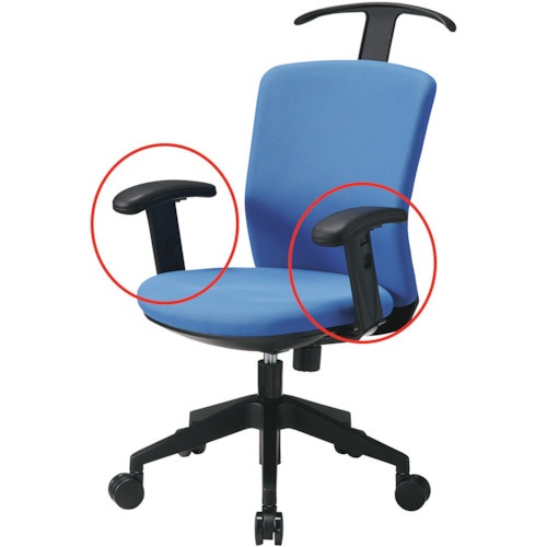 アイリスチトセ 回転椅子 ＨＧ１０００専用可動肘 アイリスチトセ