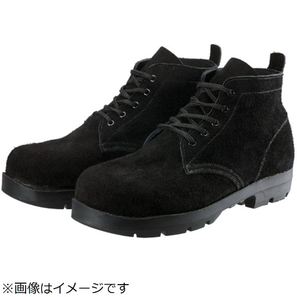 シモン 耐熱安全編上靴ＨＩ２２黒床耐熱 ２６．５ｃｍ シモン｜Simon