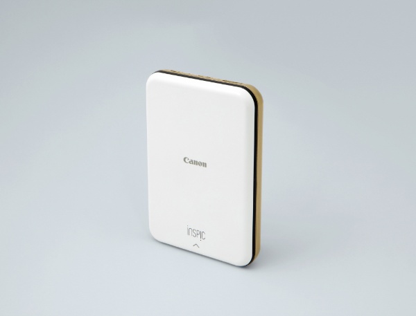 モバイルフォトプリンター iNSPiC ゴールド PV-123 [スマートフォン