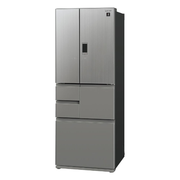 SJ-GX55E-S 冷蔵庫 プラズマクラスター冷蔵庫 エレガントシルバー [6 