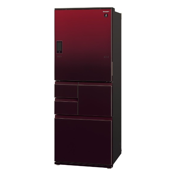 SJ-WX50E-R 冷蔵庫 プラズマクラスター冷蔵庫 グラデーションレッド [5 