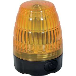 日動電池式小型ＬＥＤ旋转灯ＬＥＤ闪光装置75黄色