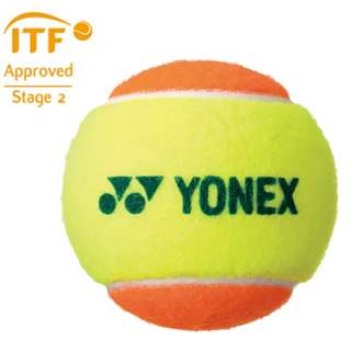 小硬式网球肌肉威力球30(橙子×黄色/1打12个装)TMP30 STG3RDS12DOZ[8岁～10岁的小孩们、大人的初学者]