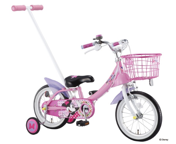 14型 子供用自転車 カジとり カジー14(ピンク/ミニーマウス)0269 【キャンセル・返品不可】
