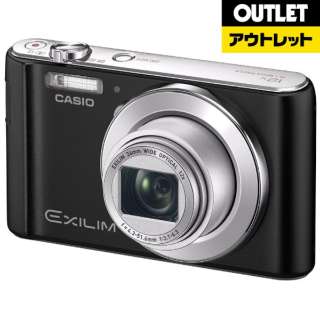[奥特莱斯商品] 小型的数码照相机EXILIM(EXILIM)EX-ZS260(黑色)[生产完毕物品]