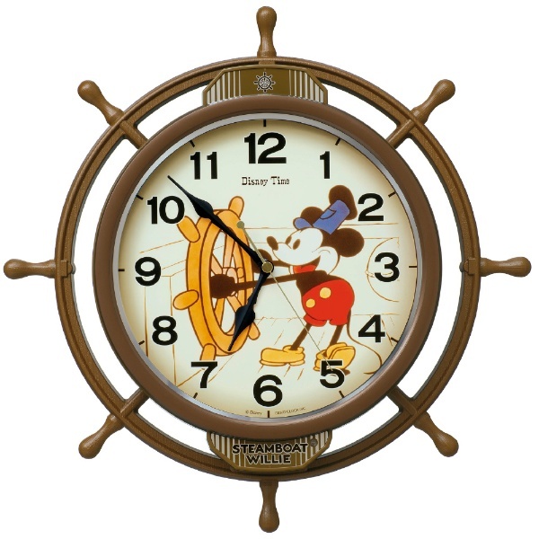 Disney Time ディズニータイム 掛け時計 クォーツ ミッキーマウス