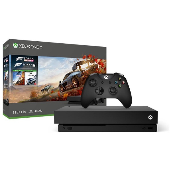 Xbox One X (Forza Horizon 4/Forza Motorsport 7 同梱版) ［ゲーム機本体］  マイクロソフト｜Microsoft 通販 | ビックカメラ.com