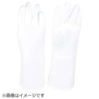 TRUSCO低速产生粉尘的抗热手套长Ｌ尺寸