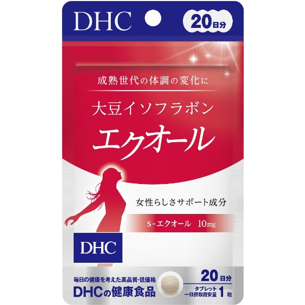 ビックカメラ.com - DHC(ディーエイチシー) 大豆イソフラボン エクオール 20日分 20粒