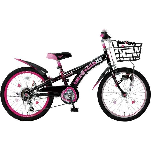 20型 子供用自転車 ハードキャンディCTB206（ブラック/6段変速） 【組立商品につき返品不可】 タマコシ