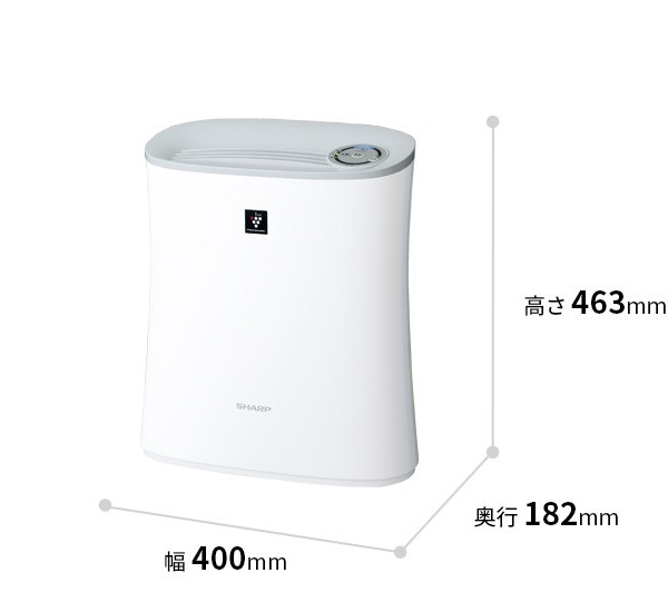 FU-J30-W 空気清浄機 ホワイト系 [適用畳数：10畳 /PM2.5対応 