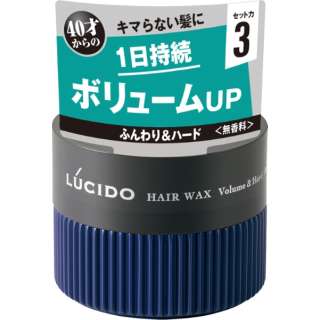 LUCIDO(rushido)毛发蜡音量&硬件80g