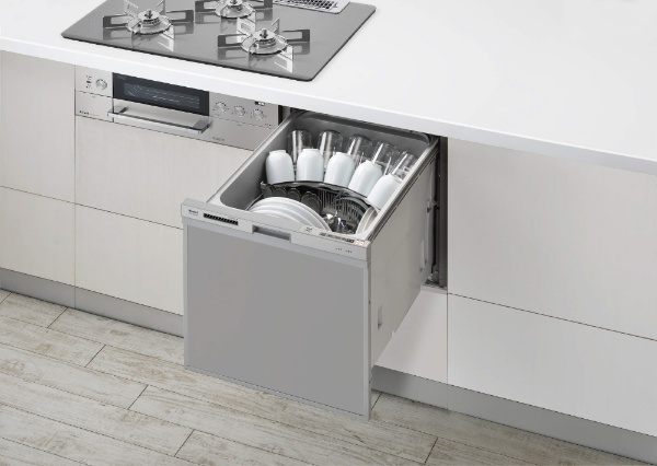 ビルトイン食器洗い乾燥機 シルバー RSW-404A-SV [5人用 /ミドル(浅型