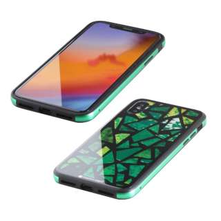 Iphone Xs 5 8インチ用 ガラス Tpu アルミ複合素材ケース 2層印刷 ステンドグラス グリーン Bks Ip18stggasgn I O Data アイ オー データ 通販 ビックカメラ Com
