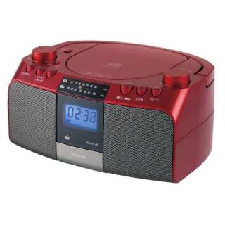 CDラジオ レッド SAD-4705/R [ワイドFM対応]