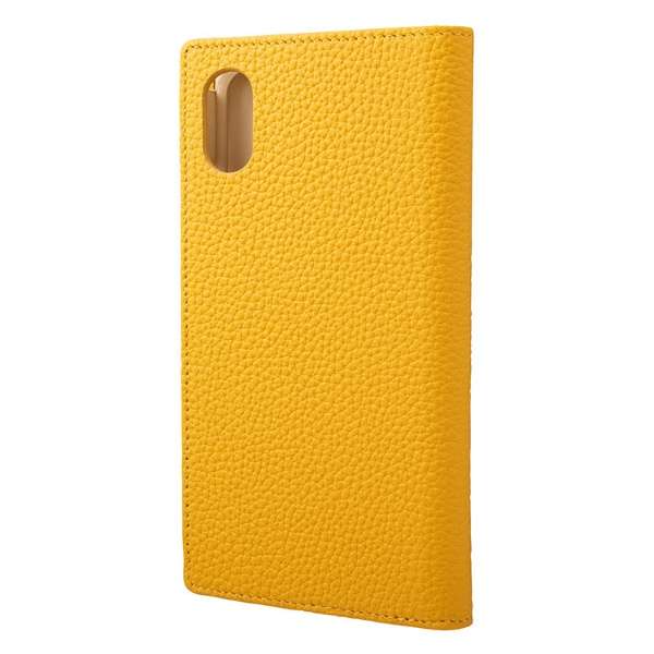 iPhone XS 5.8C`p Shrunken-Calf Leather Book yïׁAOsǂɂԕiEsz_3