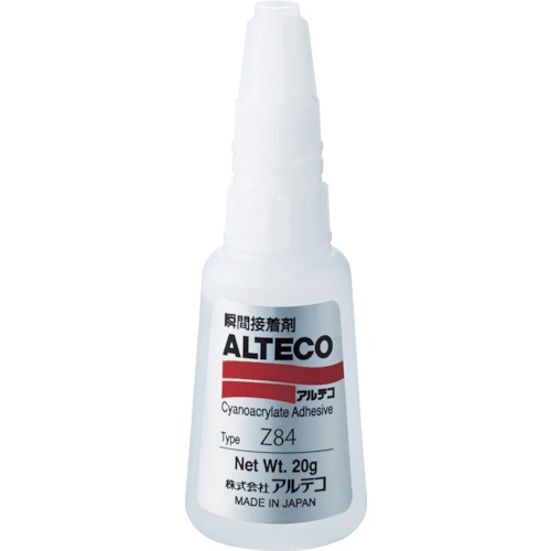 アルテコ 工業用 瞬間接着剤 Ｚ８４ ２０ｇ （低臭・低白化タイプ 
