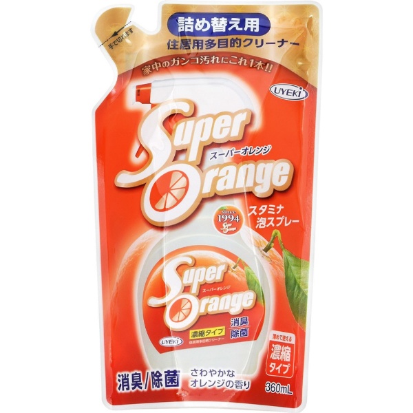 Super Oranji（スーパーオレンジ）消臭除菌泡タイプＮ 詰替（360ml