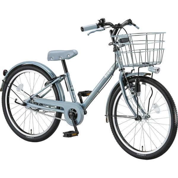 22型 子供用自転車 bikke j(ブルーグレー×シングル/シングルシフト)BK22VJ【2019年モデル】 【キャンセル・返品不可】