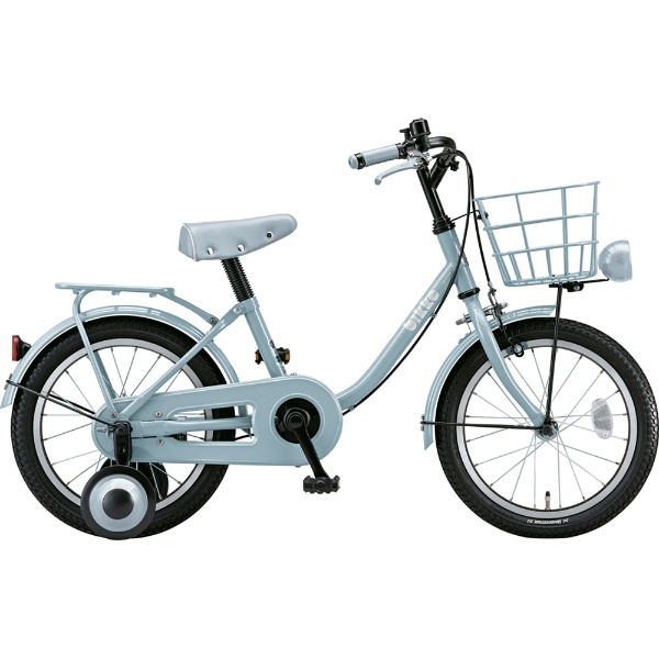 16型 幼児用自転車 bikke m(ブルーグレー×シングル/シングルシフト