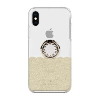 iPhone XS 5.8C`/Xp Protective Hardshell Case + Ring Stand