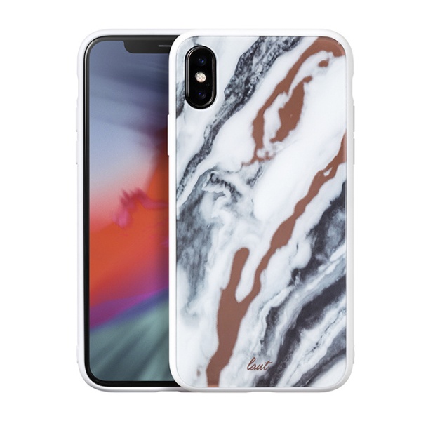 iPhone XS 5.8 LAUT MINERAL WHITE LAUT_IP18-S_MG_MW