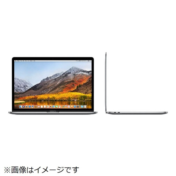 MacBookPro 15インチ Touch Bar搭載モデル・USキーボードモデル[2017年/SSD 512GB/メモリ  16GB/2.9GHzクアッドコア Core i7]スペースグレイ MPTT2J/AA アップル｜Apple 通販 | ビックカメラ.com