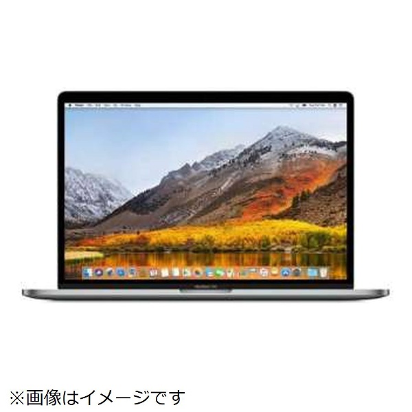 MacBookPro 15インチ Touch Bar搭載モデル[2017年/1TB flash storage/メモリ 16GB/CPU  3.1GHz/Graphics Radeon Pro 560/USキーボード] MPTW2JA/A スペースグレイ [15.0型 /intel  Core i7]