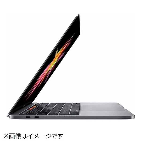 MacBookPro 13インチ Touch Bar搭載モデル USキーボードモデル[2017年/SSD 256GB/メモリ  8GB/3.1GHzデュアルコア Core i5]スペースグレイ MPXV2JA/A