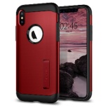 iPhone XS 5.8 Case Slim Armor Merlot Red