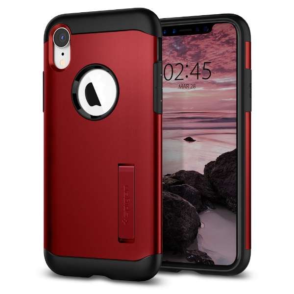 iPhone XR 6.1 Case Slim Armor Merlot Red_1