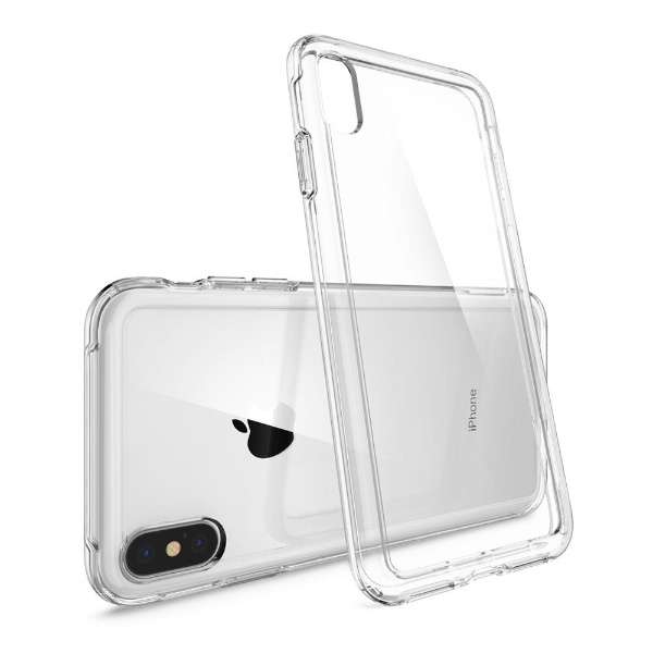 iPhone XS Max 6.5 Case Crystal Hybrid Crystal Clear yïׁAOsǂɂԕiEsz_2