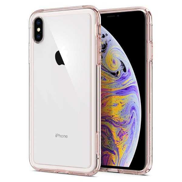 iPhone XS Max 6.5 Case Crystal Hybrid Rose Crystal_1