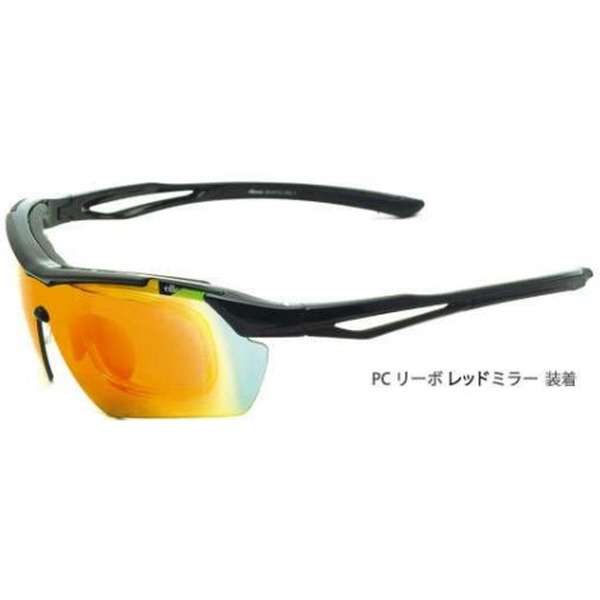 交換レンズ付き スポーツサングラス ES-S112 C1（ブラック×ブラックマット）_1
