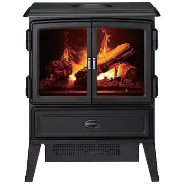 暖炉型セラミックファンヒーター OKT12J-BK ブラック DIMPLEX｜ディンプレックス 通販 | ビックカメラ.com