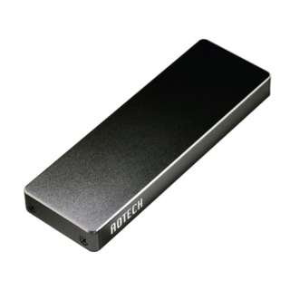 AOK-M2NVME-U31G2 SSDケース ブラック [NVMe M.2 SSD]