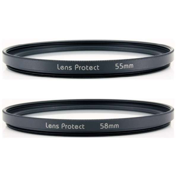 镜头保护滤镜55mm58mm2张面膜[55mm/58mm]_3