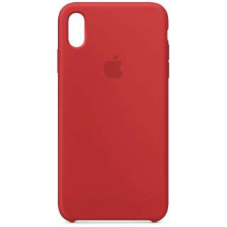 純正 Iphone Xs Max シリコーンケース Product Red アップル Apple 通販 ビックカメラ Com